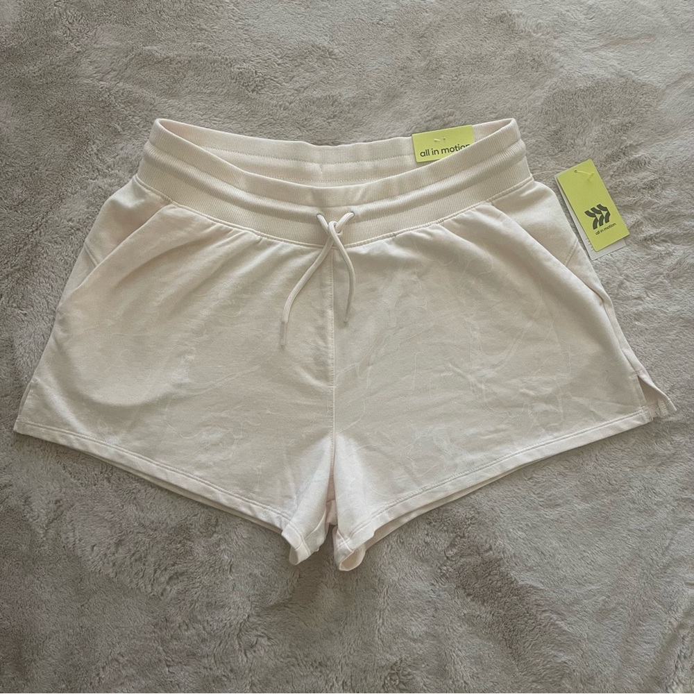 Woman’s Terry Shorts by All In Motion size Large NWT